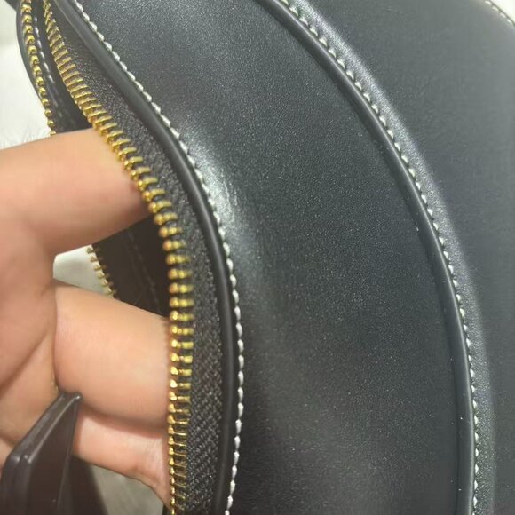 polene shoulder bag  clutch bag  black - Picture 2 of 5